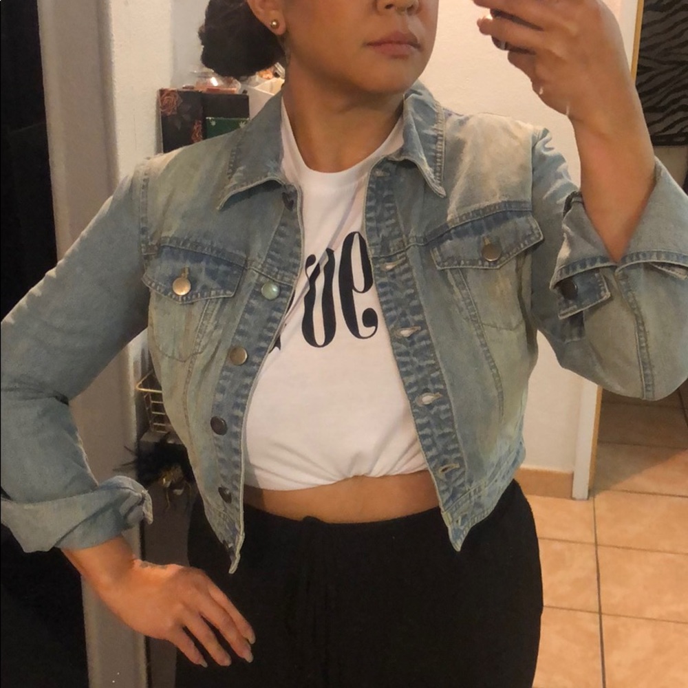 🆕 GB JR’s/ Cropped Denim Jacket 🆕
